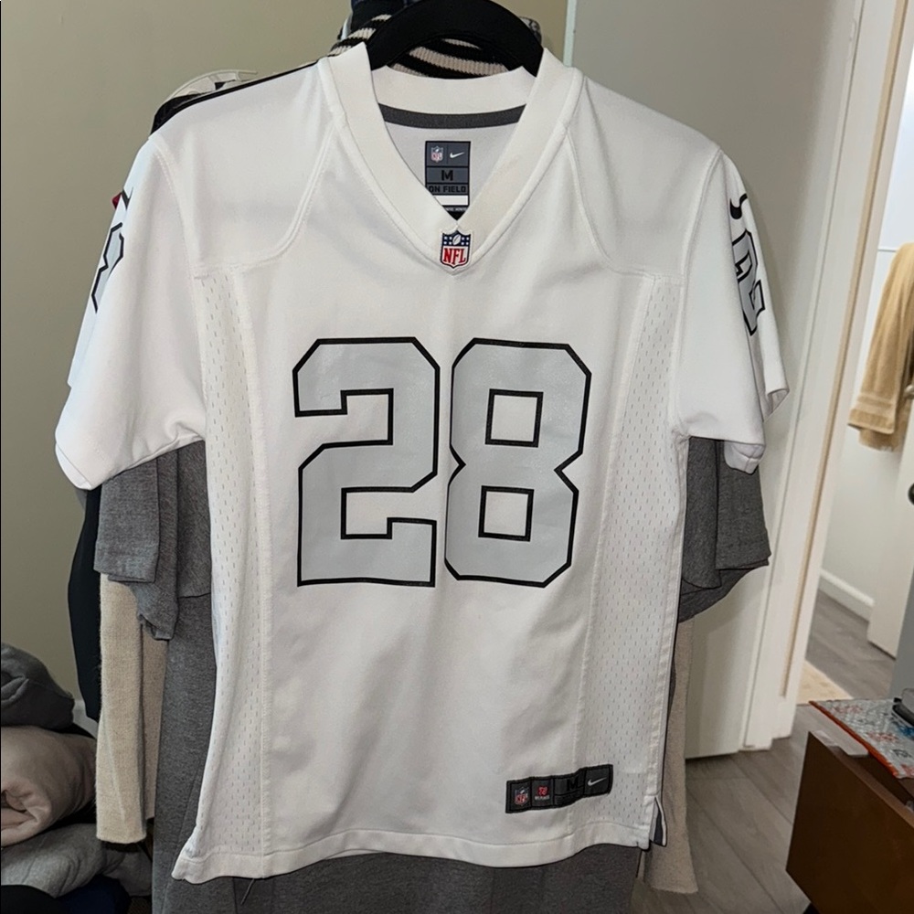 Josh Jacobs Las Vegas Raiders Nike Youth Color Rush Game Jersey - White